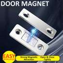 idrop [ 10PCS Pack ] Cabinet Door Invisible Magnet / Magnet Pintu Laci / (10PCS/PACK)柜门隐形磁铁(银色)