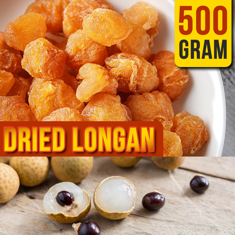 idrop 500g Dried Longan Fruit | (500克） 特等泰国龙眼干 桂圆肉