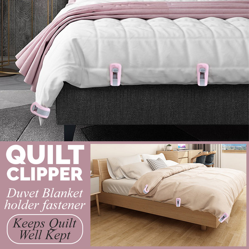 idrop [ 6PCS ] Quilt Duvet Cover Blanket Holder Clipper Clamp Fastener