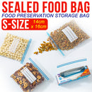 idrop [ 20pcs ] Kitchen Food Preservation Packaging Storage Sealed Bag [ 16cm x 14cm ] S-Size