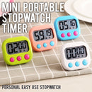 idrop Mini Portable Electronic Digital Stopwatch Timer Reminder / Jam Randik Elektronik