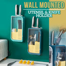 idrop Multifunction Utensil & Knife Wall Mounted Holder