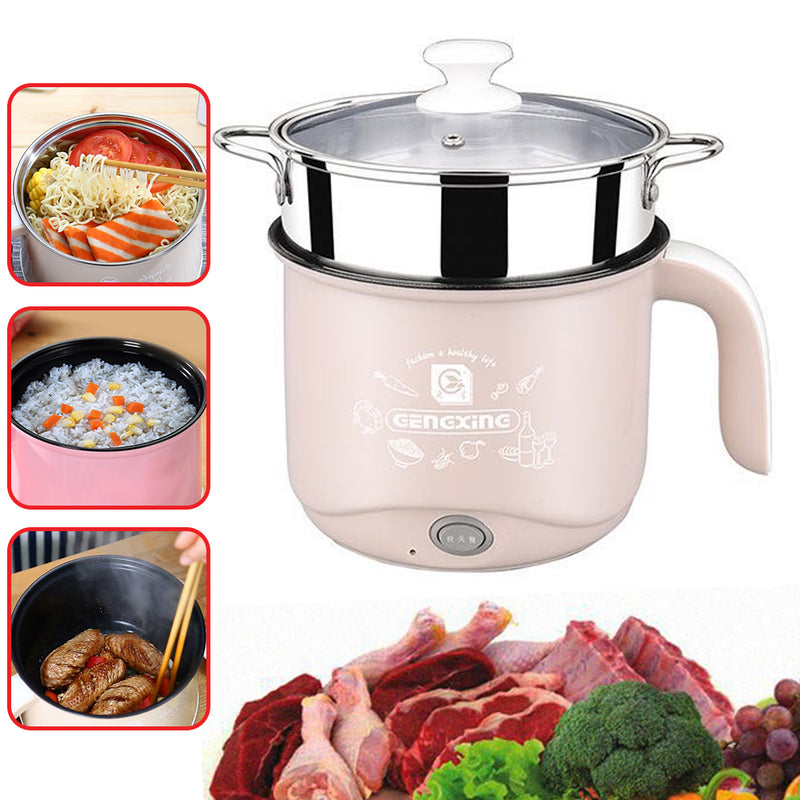 idrop 18CM Double Layer Electric Cooking Kitchenware Cooker Pot