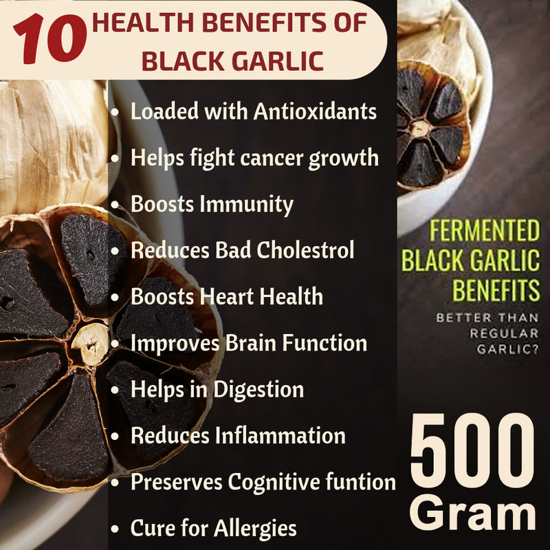 idrop 500g Herbal Black Garlic