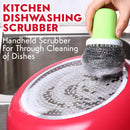 idrop Kitchen Dishwashing Cleaning Scrubber - Clean Scrub Brush