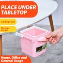 idrop Mini Table Hidden Sliding Trash Rubbish Bin Drawer / Tong Sampah Kecil  Meja / 隐藏式垃圾桶