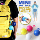 idrop Raincoat Capsule Ball - Portable Disposable Plastic Rain Coat Mini Storage