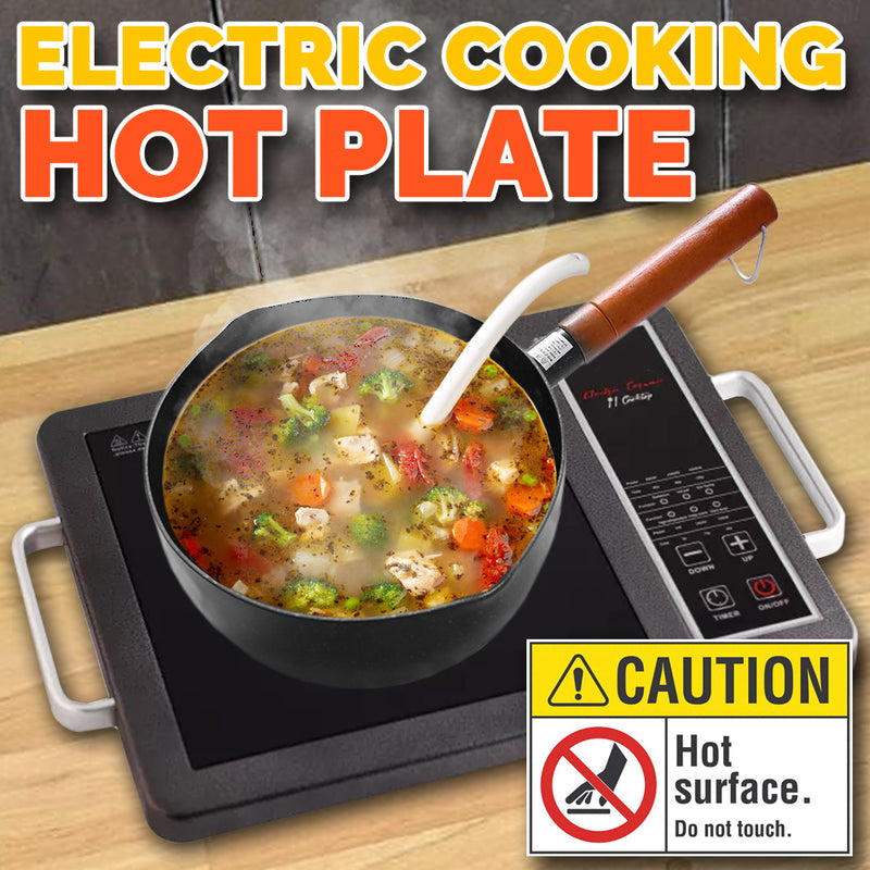 idrop Kitchen Electric Hot Plate Cooker with Adjustable Temperature Control 2000W