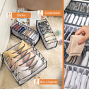 idrop [ 3PCS / SET ] Household Underwear Socks & Bra Lingerie Drawer Cabinet Storage Box