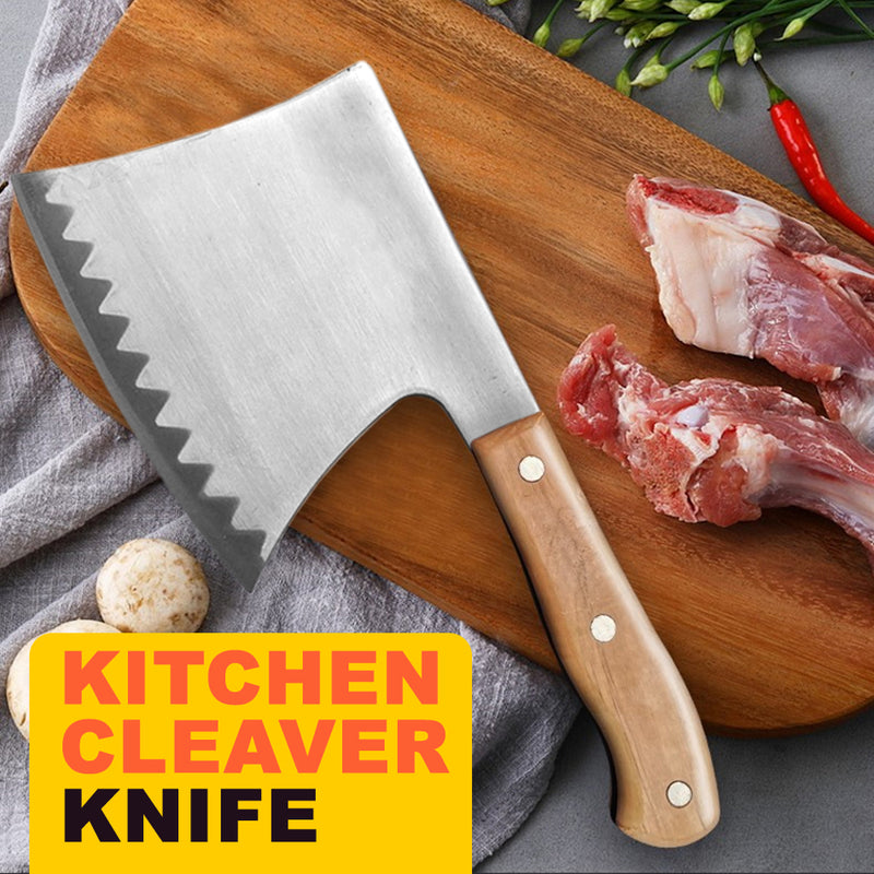 idrop Multipurpose Kitchen Meat & Bone Chopping Cleaver Knife