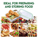 idrop Stainless Steel Food Storage Box with Lid Cover [1.8L]