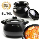 idrop ENTERLI [ 8L / 10L ] Stone Ceramic Soup Pot