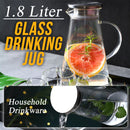 idrop 1.8L Household Kitchen Dining Drinking Glass Jug