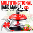idrop Multifunctional Hand Manual Kitchen Food Grinder & Blender