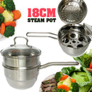 idrop 18CM FENVO 2 Layer Steam Pot with Handle