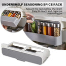 idrop Under Shelf Seasoning Spice Rack / Rak Gantung Perencah & Rempah / 挂柜调味罐收纳架(不带罐)