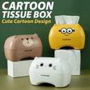 idrop Cute Cartoon Plastic Storage Tissue Box / Kotak Tisu Plastik Kartun Comel / 塑料卡通面纸纸巾盒