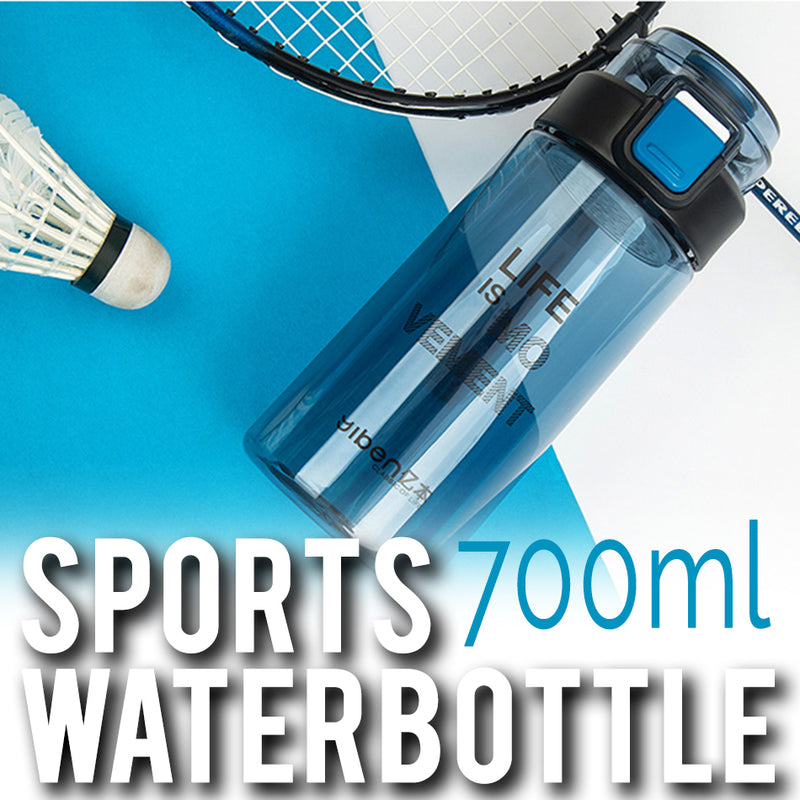 idrop 700ml Portable Flip Lid Sports Drinking Bottle
