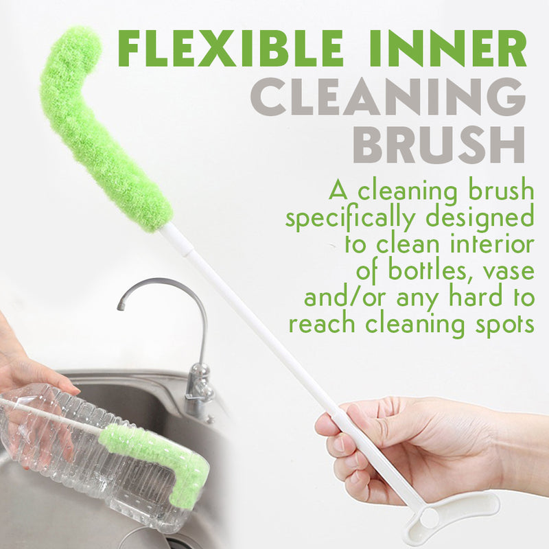 idrop Flexible Inner Cleaner Brush - Bottle Vase Interior Cleaning Tool