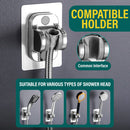idrop Adjustable Shower Bracket Bath Nozzle Head Holder / Pemegang Air Pancuran / (银色强力胶)免打孔花洒座