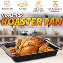 idrop [ 42.5cm x 28.5cm x 5cm ] Premium Nonstick Coating Roaster Pan / Dulang Memanggang Memasak / 不粘涂层烤盘