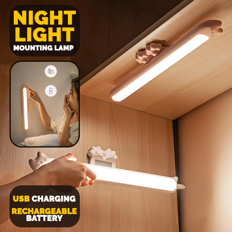 idrop 3 IN 1 Small Rechargeable LED Table Lamp Desk Night Light with Smart Touch & Motion Sensor