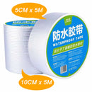 idrop [ 5CM / 10CM X 5 Meter ] High-Performance Strong Adhesive Waterproof Rubber Tape