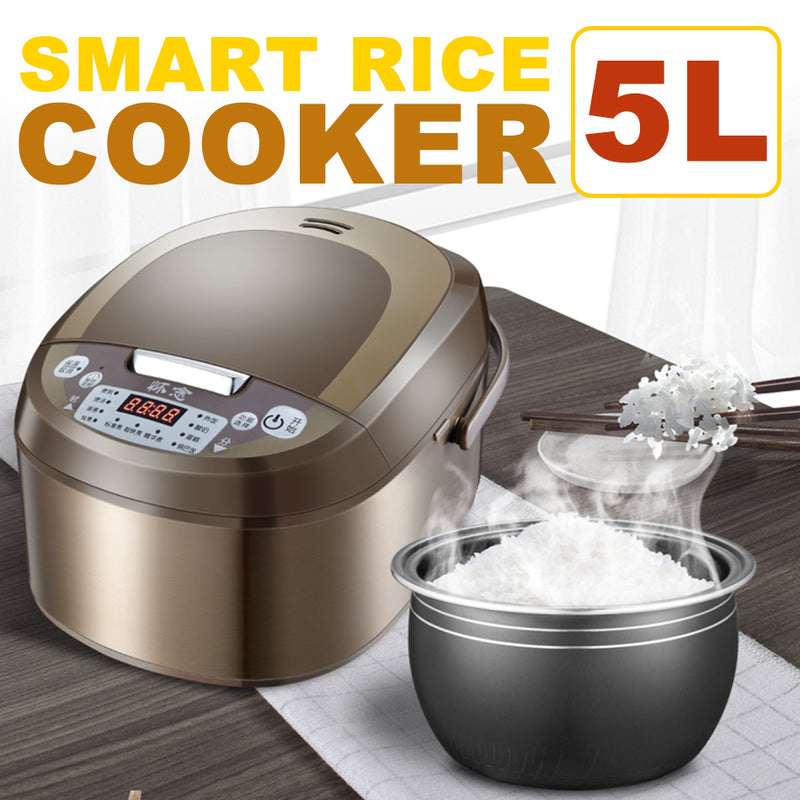 idrop [ 5L ] Multifunctional Smart Rice Electric Cooker [ 900W ]