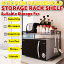 idrop Kitchen Extendable Retractable Househeld Storage Shelf Rack