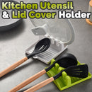 idrop Multifunctional Kitchen Utensil & Lid Cover Storage Tabletop Rack