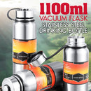 idrop 1100ml Stainless Steel Vacuum Sports Drinking Bottle Flask Container