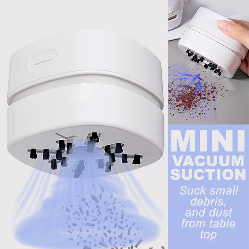 idrop Rechargeable Mini Desktop Vacuum Cleaner / Vakum Mudah Alih Mini Meja / 桌面吸尘器精装充电款