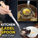 idrop Stainless Steel Filter Soup Spoon Ladel