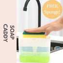 idrop Kitchen Soap Pump & Sponge Caddy / Bekas Sabun Basuh Pinggan dan Span / 洗洁精按压盒