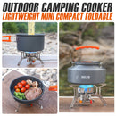 idrop Camping Mini Stove Compact Portable Foldable Outdoor Cooker / Dapur Masak Mudah Alih Senang Lipat / 气炉户外便携气罐自驾游炊具