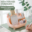 idrop Multifunction Storage Box For Stationary & Makeup / Kotak Penyimpanan Barang Pelbagai Guna Alat Tulis Dan Alatan Solek / 塑料桌面文具收纳盒