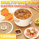 idrop [ 2 LAYER ] [ 1.5L ] 600W Multifunction Small Kitchen Cooking Electric Cooker & Steamer