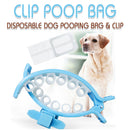 idrop Clip Poop Bag - Disposable Dog Pooping Bag & Clip [ 20pcs Bag ]
