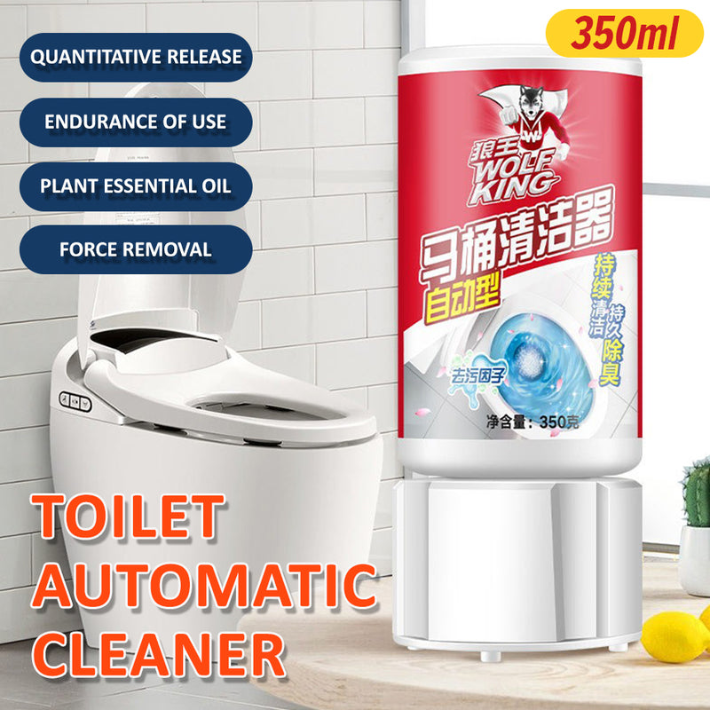 idrop [ 350ml ] Automatic Toilet Cleaner Deodorization Decontamination / Pencuci Jamban Tandas / 350G自动型马桶清洁器(狼王 WOLF KING)