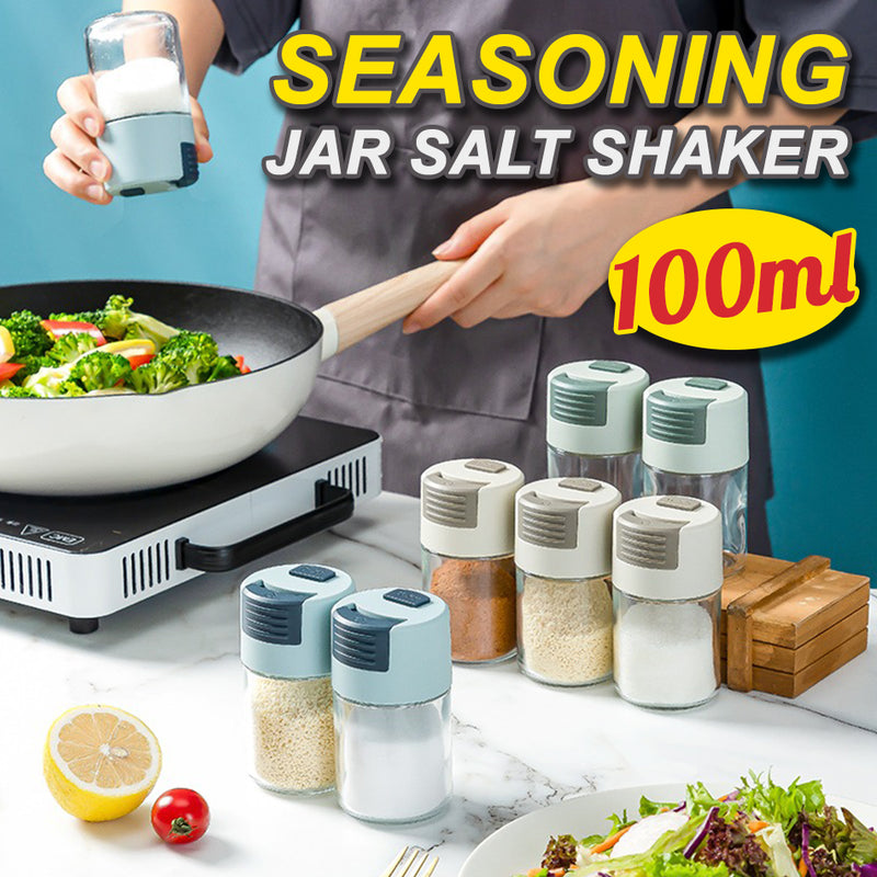 idrop [ 100ml ] Quantitative Seasoning Jar Salt Shaker / Pengocok Garam Balang Perencah / 100ML定量盐瓶