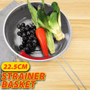 idrop [ 22.5CM ] Single Handle Multipurpose Strainer Basket / Penapis Serbaguna / (单长柄) 密孔多用篮