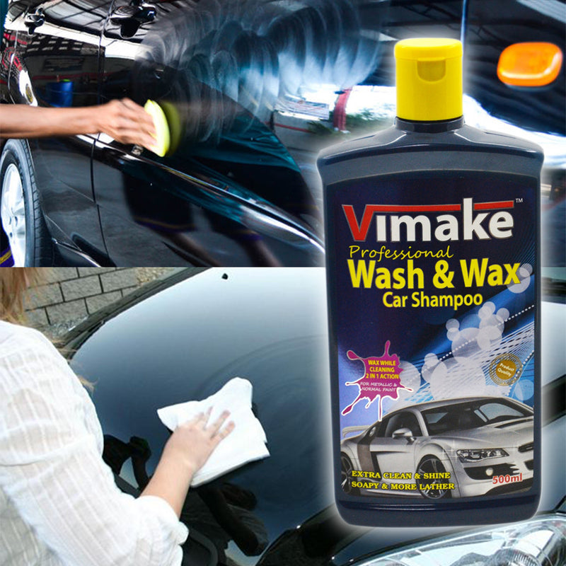 idrop Vimake Professional Wash & Wax Car Shampoo [ 500ml ]