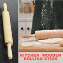 idrop [ 42CM x 4CM ] Movable Stick Kitchen Dough Bakery Rolling Pin / Kayu Penggelek Acuan / 可动棒厨房面团面包店擀面杖