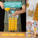 idrop [ 10PCS ] Disposable Ice Pack with 24 Compartments / Paket Ais Pakai Buang / 一次性制冰袋(1片24格,1袋 10片)