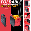 idrop Foldable Portable Compact Shopping Trolley Cart / Troli Lipat Mudah Alih / 可折叠便携式紧凑型购物手推车