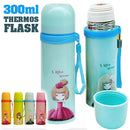 idrop 300ml Insulation GIRLS Thermos Flask Drinking Bottle