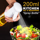 idrop [ 200ml ] Kitchen Seasoning & Oil Glass Bottle Spray / Penyembur Minyak Masak Botol Kaca / 200ML玻璃高压喷雾控油瓶(喷瓶)