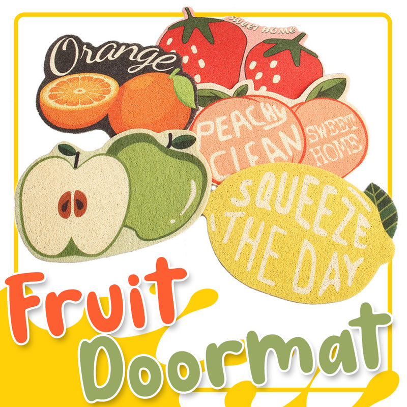 idrop 40cm x 60cm Cartoon Fruit Floor Doormat