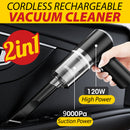 idrop [ 2 IN 1 ] Cordless USB Rechargeable Vacuum Cleaner