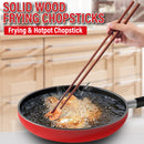 idrop [ 43CM ] Long Solid Wooden Chopstick for Cooking & Food Preparation / Chopstick Kayu Kegunaan Untuk Memasak / 43CM耐高温火锅铁木筷子